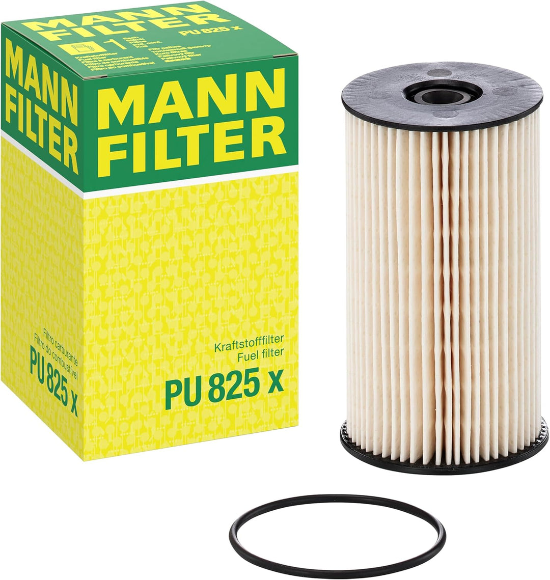 Original MANN-FILTER Kraftstofffilter PU 825 X – Kraftstofffilter Satz mit Dichtung/Dichtungssatz –