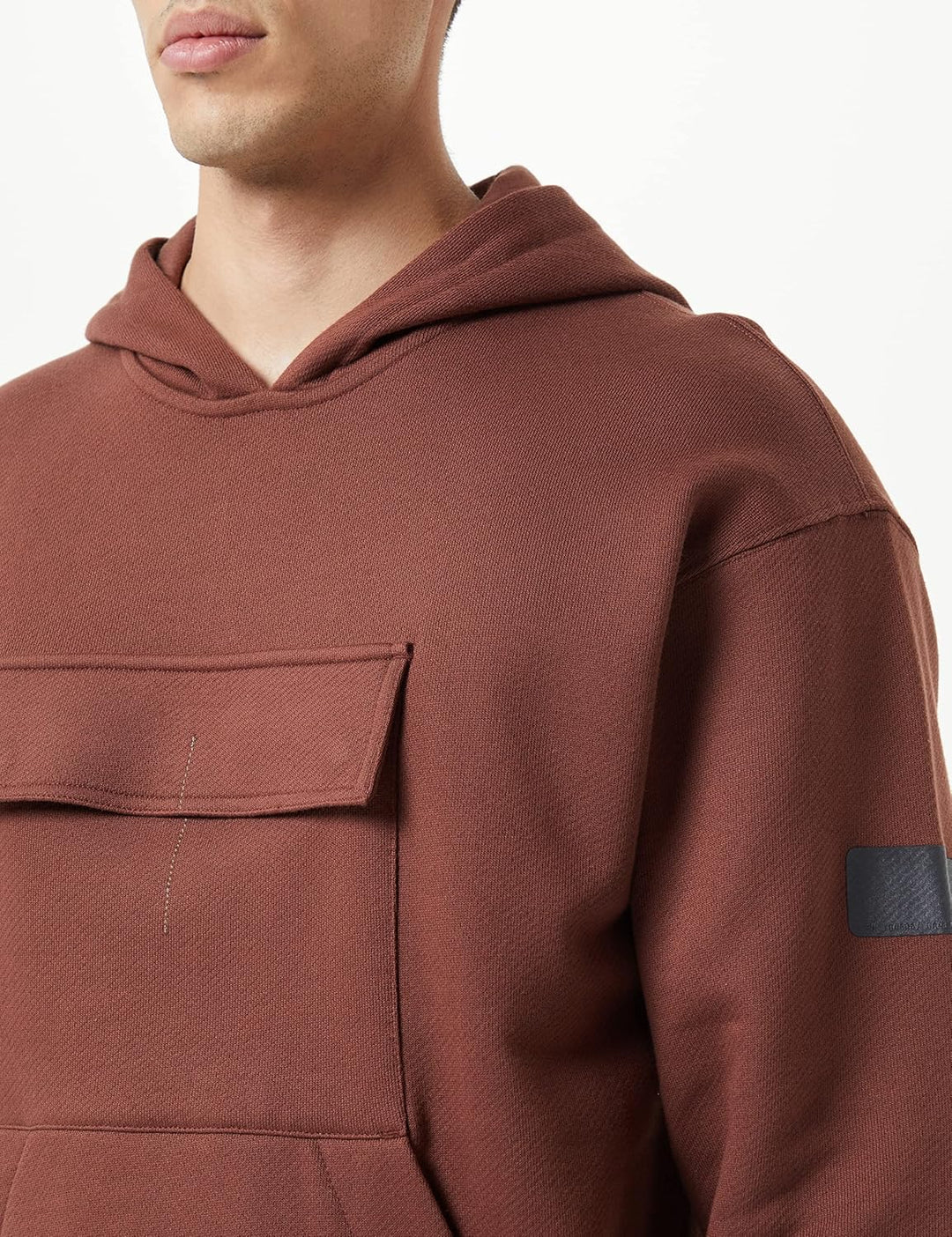 G-STAR RAW Herren Double Pocket Loose Hooded Sweatshirt Sweats XL Braun (Chocolate Lab D22011-c988-d
