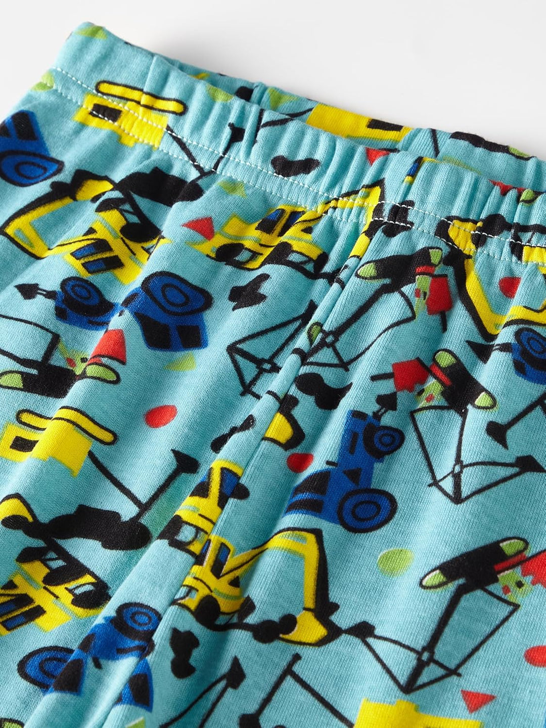 Jungen Pyjama Langarm 4-teilig Kleine Kinder Nachtwäsche Schlafanzug Set 2-14 Jahre 4p-digger Autos