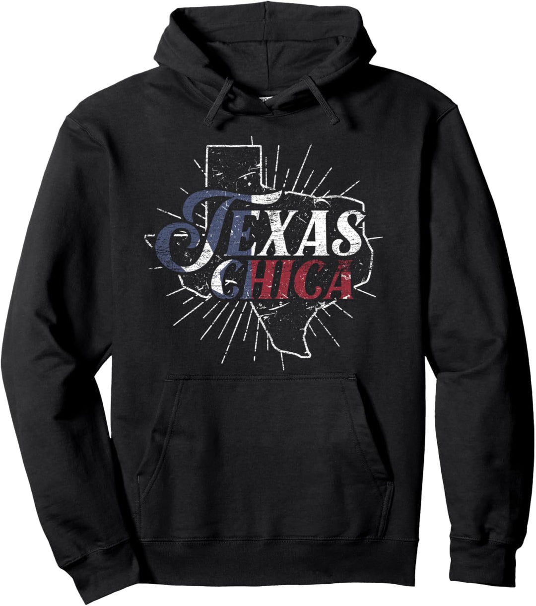 Texanische Flagge Frauen USA Geschenk Texas Pullover Hoodie