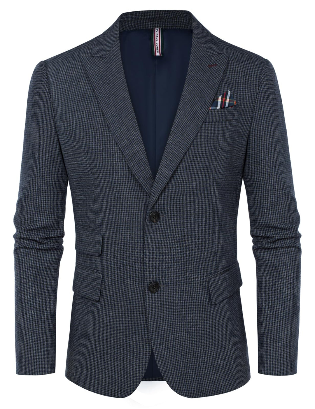 PJ PAUL JONES Sakko Herren Regular Fit British Blazer 2 Knöpfe Modern Business Jackett Blazer, Dunke