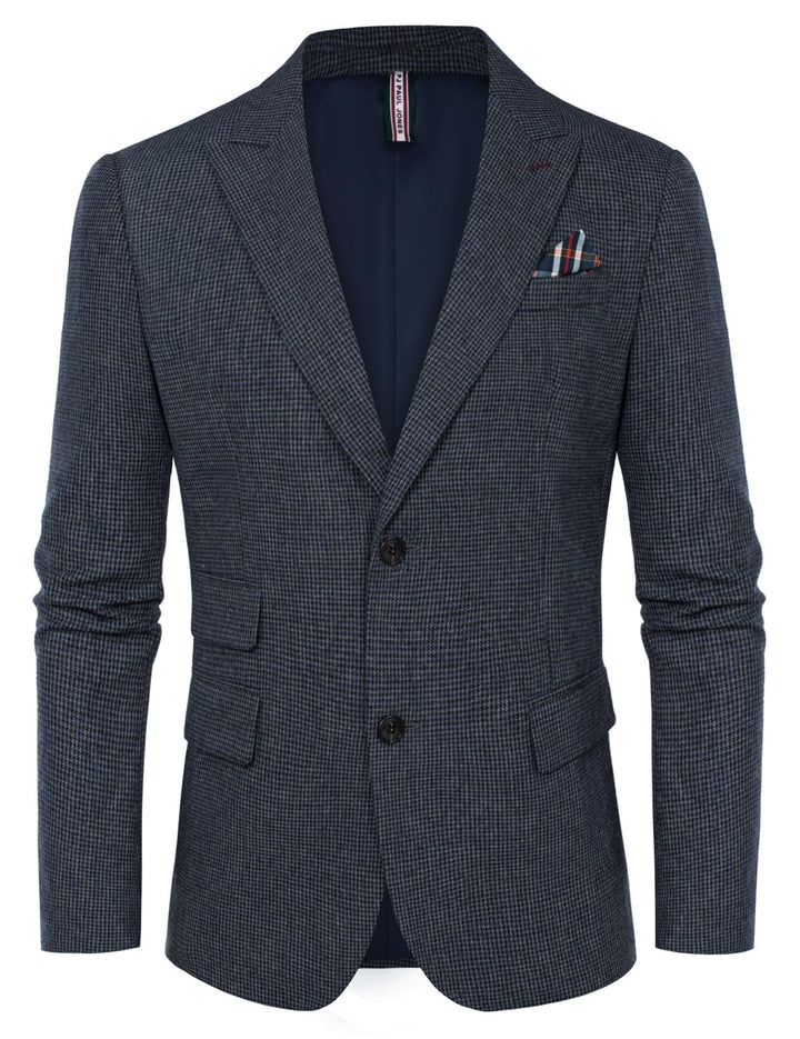PJ PAUL JONES Sakko Herren Regular Fit British Blazer 2 Knöpfe Modern Business Jackett Blazer, Dunke