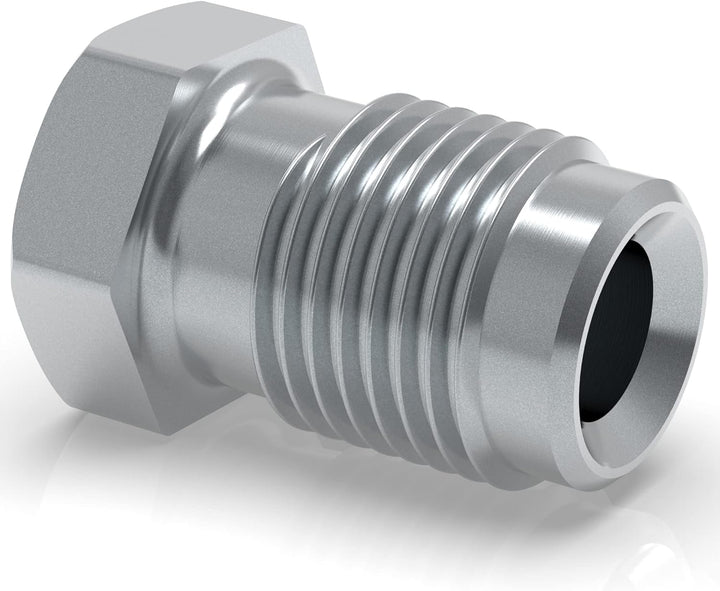 100x Verschraubung M10 x 1 für Bremsleitung 4,75 mm Bördel E Typ D Profi Verbinder DIN/ISO 1651 konf