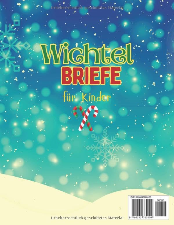 Magische Wichtelbriefe für Kinder: Über 130 Briefe vom Weihnachtswichtel, zauberhafte Geschichten, M