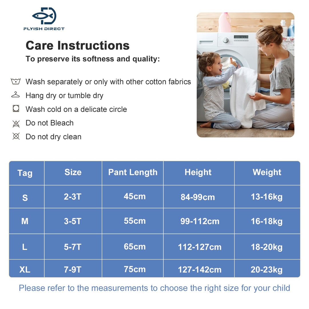 FLYISH DIRECT Baby Windelhosen, 2 Stück Sleepy Windelhose für Kinder, Baby Töpfchen Trainingshose Ba