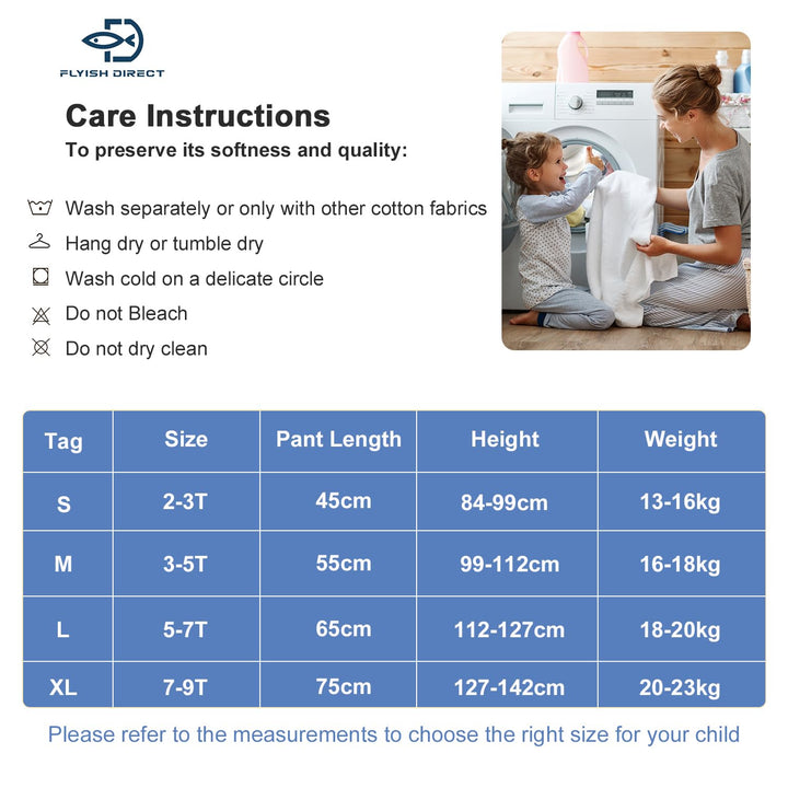 FLYISH DIRECT Baby Windelhosen, 2 Stück Sleepy Windelhose für Kinder, Baby Töpfchen Trainingshose Ba