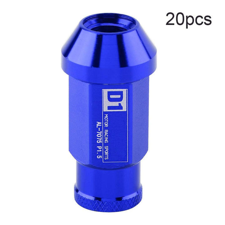 Radmuttern, 20 Stück M12X1.5 Autoreifenschrauben, Car Racing Aluminium Radmutter Radschrauben Mutter