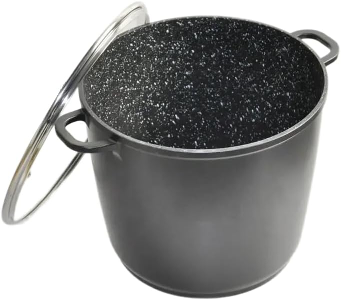 Kochtopf 15 L Suppentopf 32 cm Aluminiumguss Fleischtopf Antihaft Milchtopf Pastatopf Gemüsetopf Sch