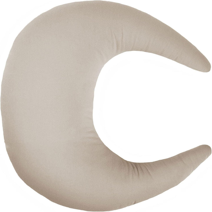 snuggle me® Stillkissen klein - Stillmond mit Stillkissenbezug aus 100% Bio-Baumwolle, Stillhörnchen