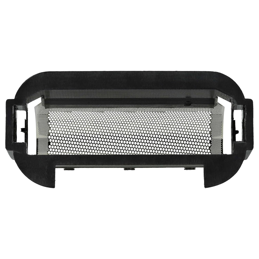 vhbw 2x Scherfolie kompatibel mit Braun Micron 808 Elektrorasierer + Rahmen | schwarz/silber