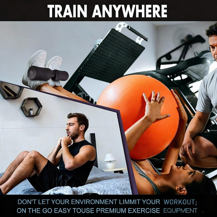 Nordic Hamstring Curl & Sit-Up Hilfe – Portable Ab Machine für effektives Bauchmuskeltraining – Bauc