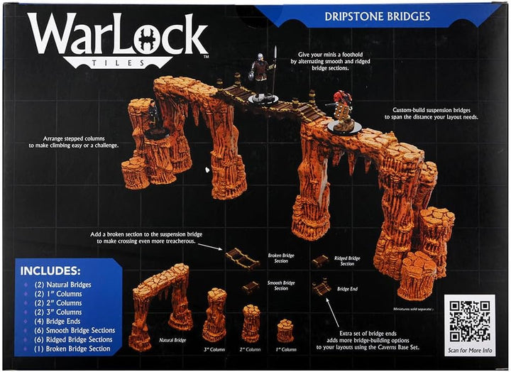 WarLock Tiles Zubehör – Dripstone Bridges Dripstone Brücken, Dripstone Brücken