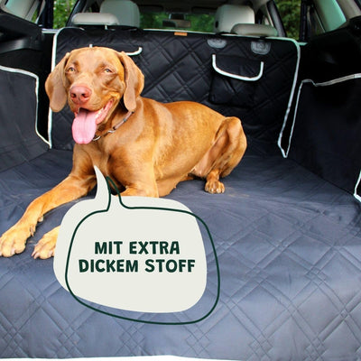 Die Bellende Katze Premium Hundedecke Auto Kofferraum – Hundedecke wasserdicht und Kratzfest – Autod