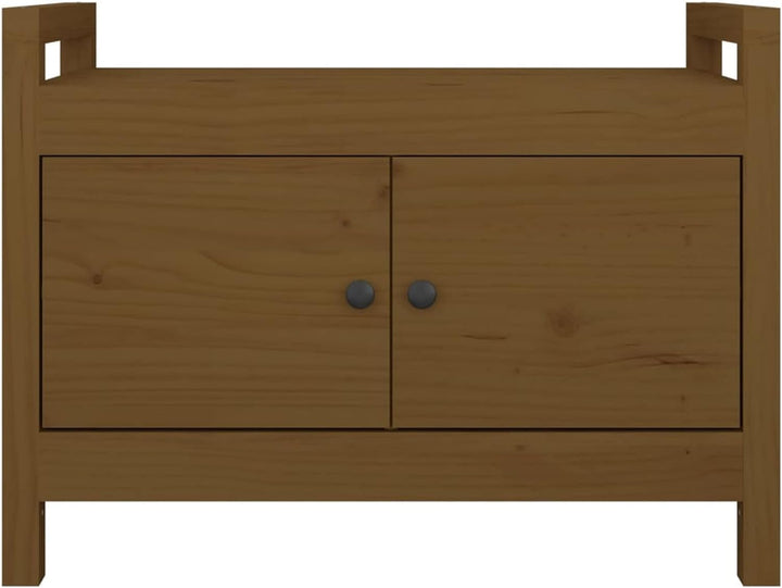 Tidyard Flurbank Schuhbank, Aufbewahrungsschrank, Schuhregal mit Fächern, Schuhbank Garderobenbank H