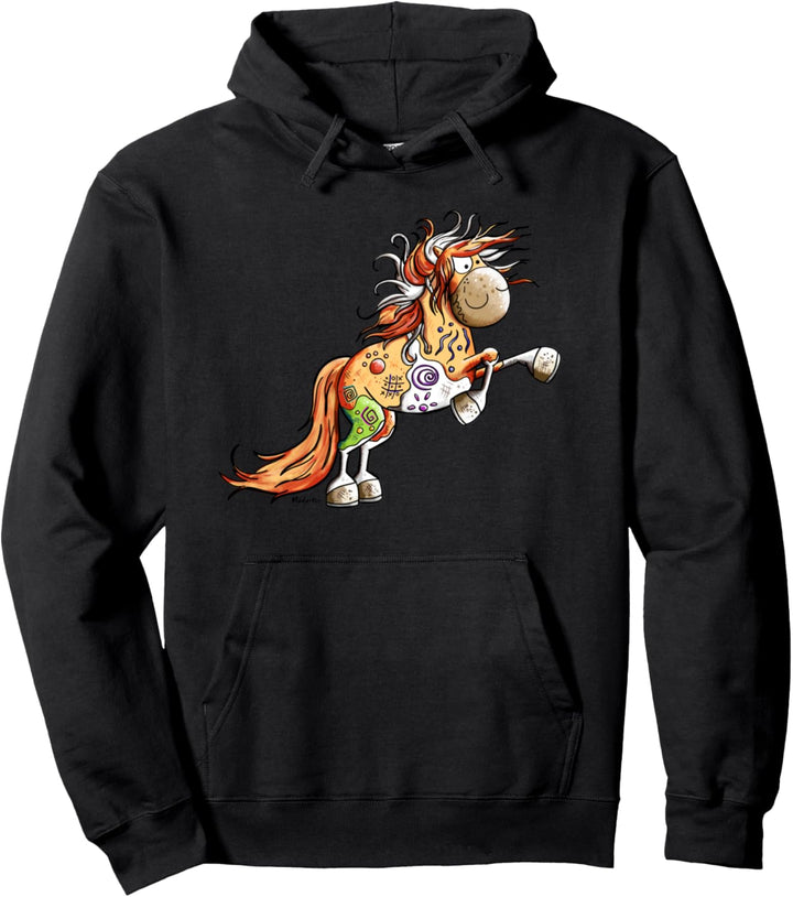 Indianer Pferd I Wildpferd Appaloosa für Pferdefreunde Pullover Hoodie