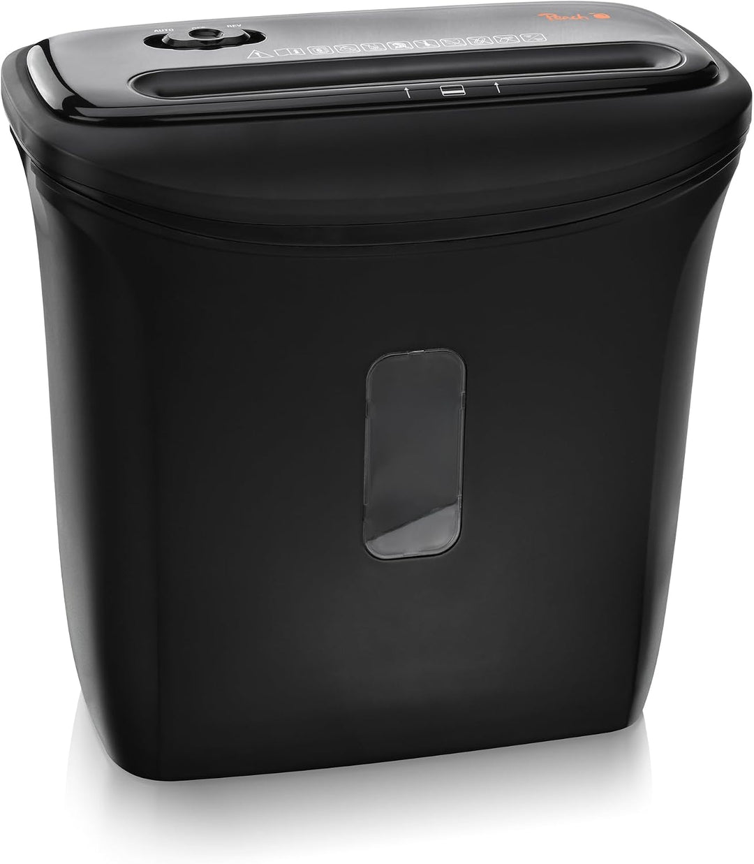 Peach Partikelschnitt Aktenvernichter - 5 Blatt - 11 Liter / 80 DIN A4-4 x 28 mm Partikelgrösse (P-4