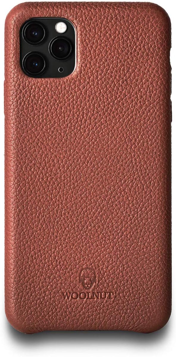 Woolnut Leder Hülle Case für iPhone 11 Pro Max - Cognac iPhone 11 Pro Max Cognac, iPhone 11 Pro Max