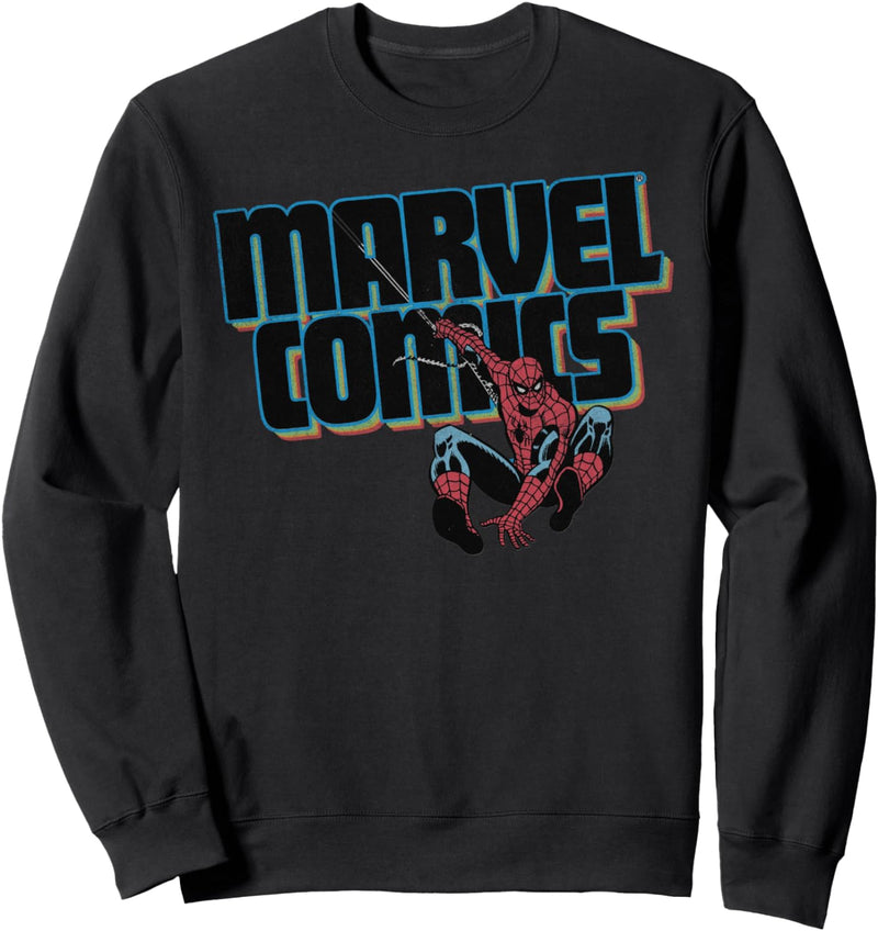 Marvel Comics Spider-Man Classic Web Sling Logo Sweatshirt
