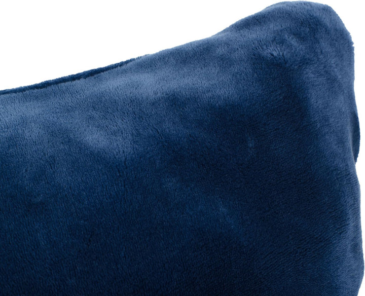 Gözze - Premium Cashmere-Feeling Kissenbezüge, 500 g/m², 50 x 50 cm - Blau, Blau