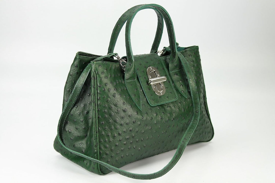 Belli Echt Leder Handtasche italienische Damen Ledertasche Umhängetasche Henkeltasche in Glattleder,