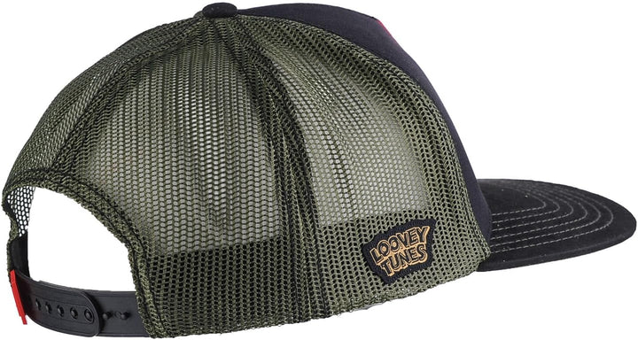 Capslab Trucker Cap mit Patch – Chupa Chups Logo – Offiziell lizenzierte Retro Cap – Snapback verste