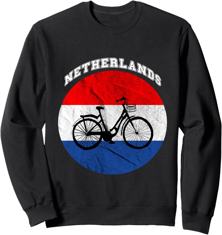 Netherlands Niederlande Fahrrad Holland Urlaub Städtetrip Sweatshirt