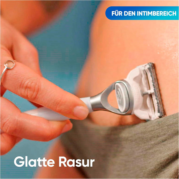 Gillette Venus Damenrasierer für den Intimbereich, 8 Ersatzklingen 8 Klingen, 8 Klingen