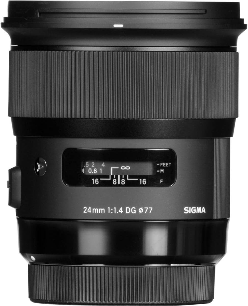 Sigma 24mm F1,4 DG HSM Art Objektiv für Canon EF Objektivbajonett für Canon Single, für Canon Single