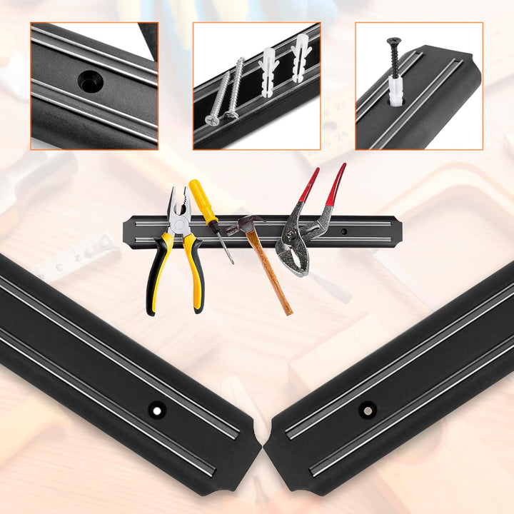 Magnetleiste werkzeug 6 Stück 33 cm x 5 cm magnet werkzeughalter werkzeug magnetleiste werkzeughalte