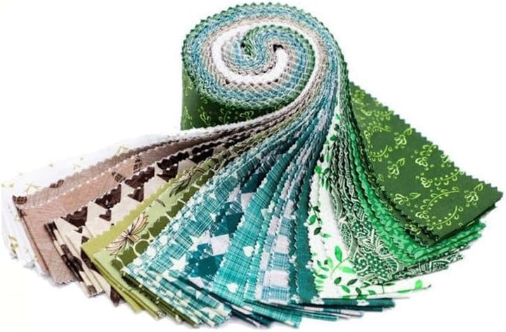 Stoffstreifen aus 100 % Baumwolle, vorgeschnitten, für Kinderdecken, Scrapbooking, Nähen, Kunst und