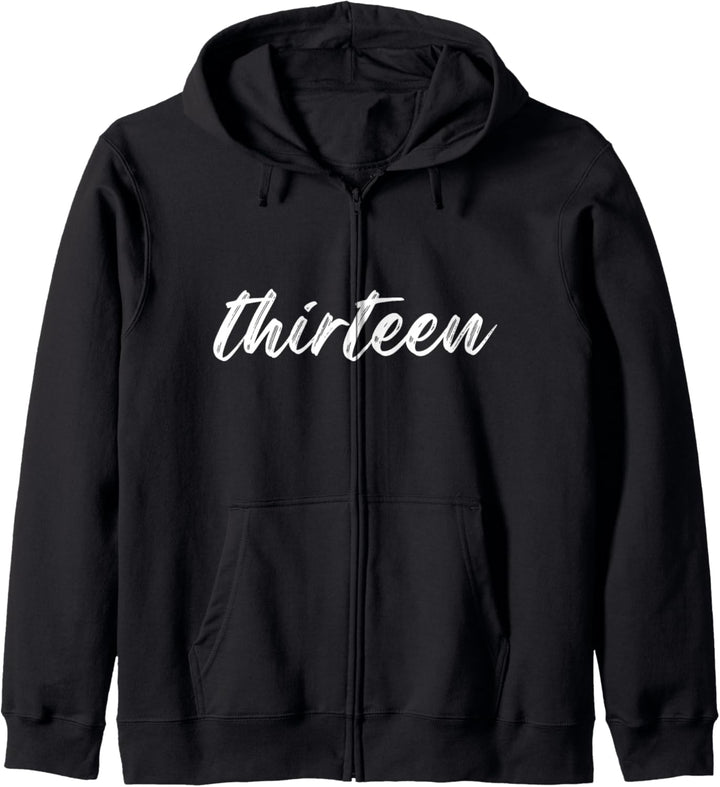 13. Geburtstag Junge Mädchen 13 Jahre 2010 Lustig Geschenk Kapuzenjacke