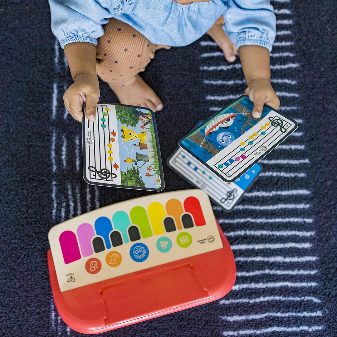 Baby Einstein 12577 Hape Cal's First Melodies Magic Touch Piano Musikspielzeug Klavier aus Holz mit