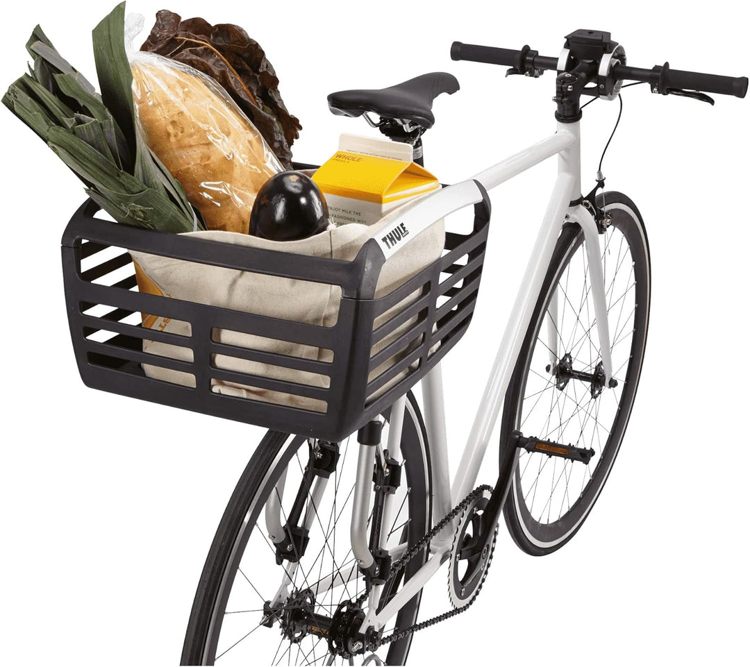 Thule Pack 'n Pedal Basket, Schwarz, 39.5 x 33.9 x 21.5 cm Single, Single
