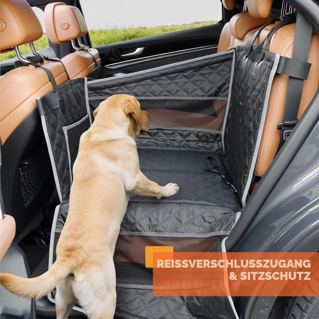 Gimars Verstärkung Extra Stabiler Hunde Autositz für Grosser Mittlere Hunde, Wasserdicht Verbreiteru