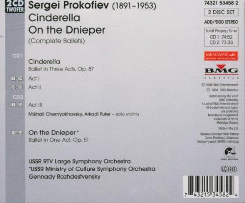 Two Twofer - Prokofieff (Ballette), Audio-CD