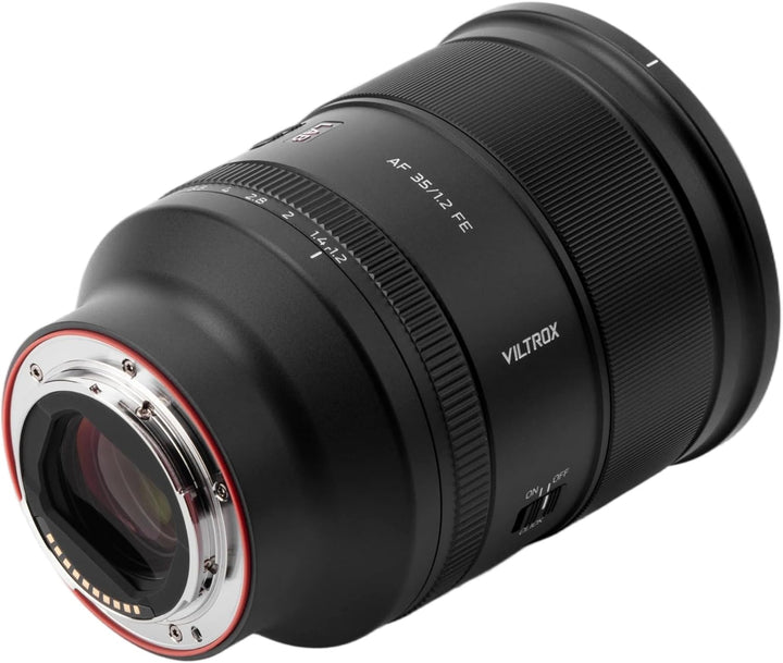 VILTROX 35mm F1.2 FE (N), AF 35mm f/1.2 LAB FE Objektiv für Sony E Mount Ohne LCD, Vollformat F1.2 P
