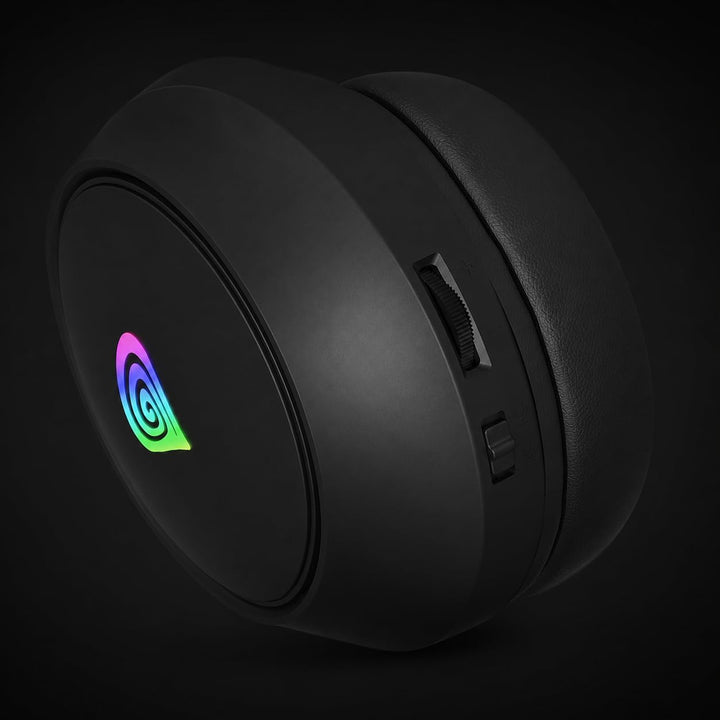 Genesis Neon 213 RGB Gaming Headset, Over-Ear Kopfhörer mit Mikrofon, 50mm Treiber, LED Beleuchtung,