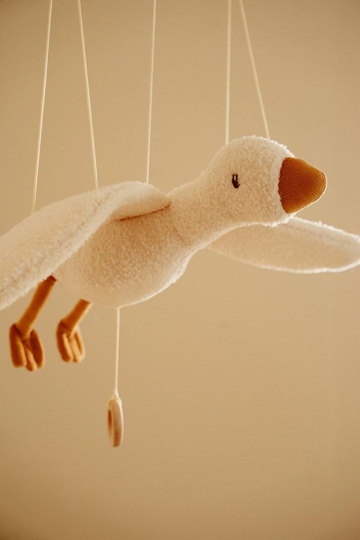 Little Dutch Fliegende Gans Mobile Kinderzimmer Deko - Newborn Naturals