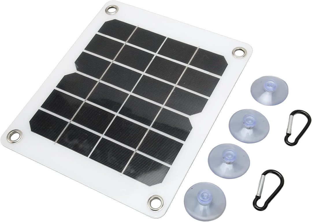 5V 20W Monokristallines Solarpanel, Wasserdichtes Tragbares Solarpanel, USB-Solarpanel-Lademodul für