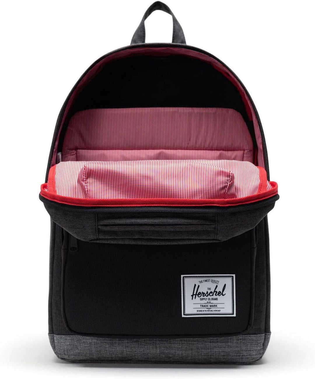 Herschel Pop Quiz, Schwarz Crosshatch/Schwarz/Raven Crosshatch, Einheitsgrösse, Klassiker | Backpack
