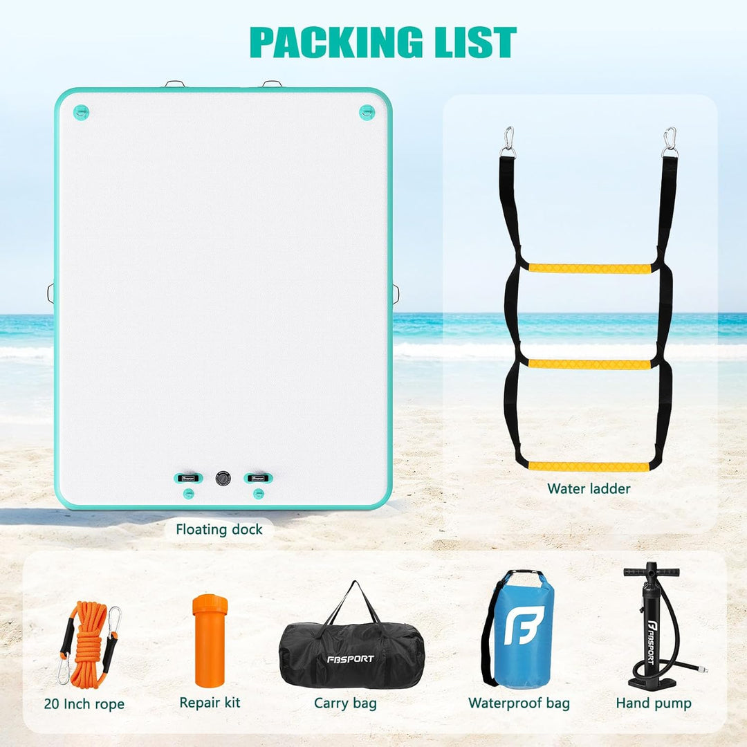 Aufblasbare Dock Schwimmende Plattform Aufblasbare Wasserhängematte, Multi Personen Aufblasbares Sch