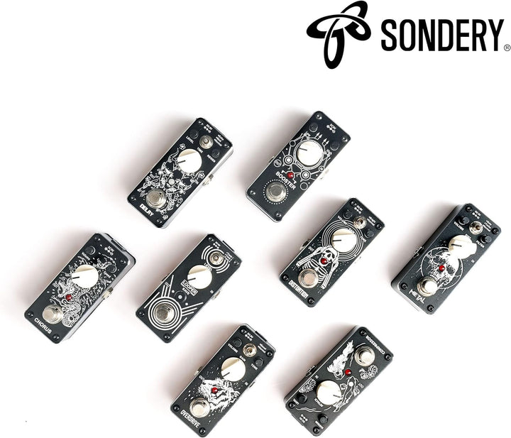 Sondery Booster Gitarren effektpedal, boost pedal True Bypass, mehr oder weniger 14dB Wechsel für Fr