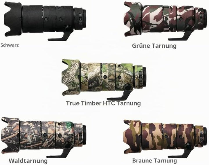 easyCover - Lens Oak - Objektivschutz - Schutz für Ihr Kameraobjektiv - Nikkor Z 70-200mm f/2.8 VR S