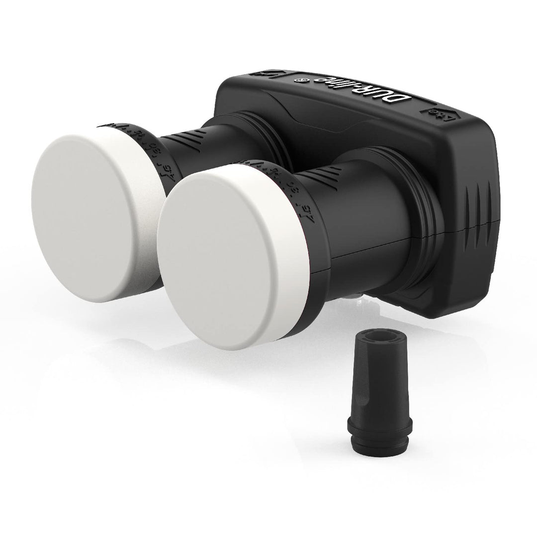 DUR-line 6° Monoblock Single LNB - Astra 19,2°E + Hotbird 13°E - 1 Teilnehmer & 2 Satelliten (MB6-US