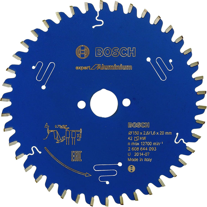 Bosch Accessories Bosch Professional 1x Kreissägeblatt Expert for Aluminium (für Aluminium, Sägeblat