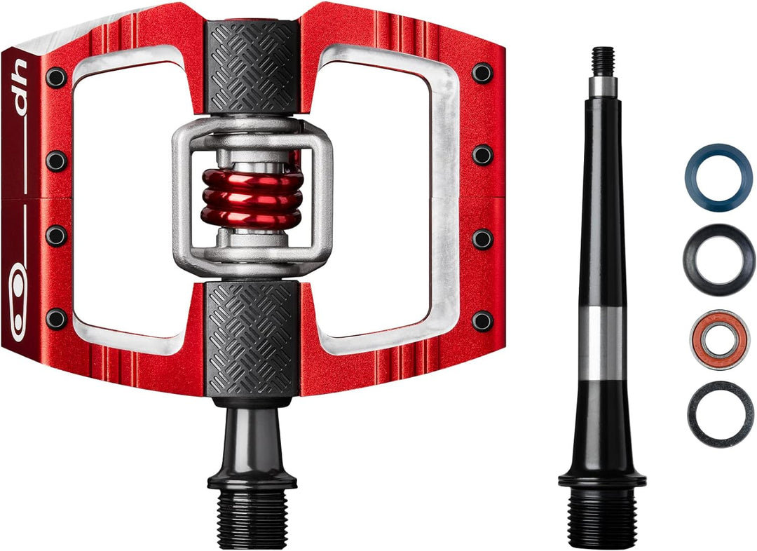 Crankbrothers Mallet MTB Fahrradpedal Schlägel Downhill Rot, Schlägel Downhill Rot