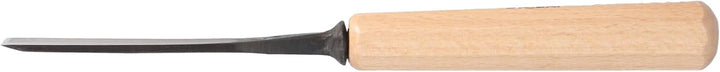 STUBAI Stemmeisen Stechbeitel Serie 52 - Form 3 | Gerades Flacheisen - 20 mm, mit Holzgriff, zum Vor