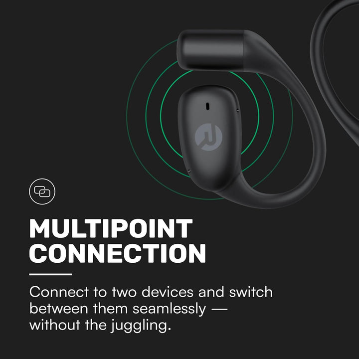 Raycon Essential Open Earbuds – True Wireless Open Ear Bluetooth 6.0 Kopfhörer, ultraleicht, Komfort
