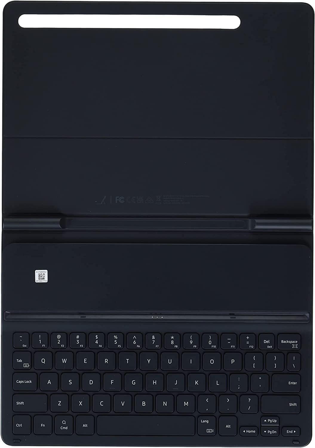 SAMSUNG Galaxy Tab S8 und Tab S7 Book Cover Tastatur Slim, Tablet Displayschutzfolie, leicht, Mobile