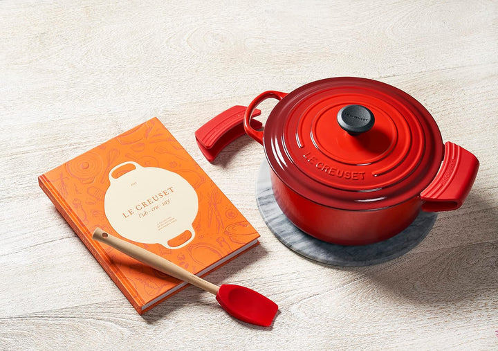 Le Creuset Kochlöffel Craft asu Silikon, Kirschrot, 93010603060000, Kirschrot